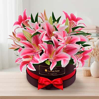 Flowers to Mexico Mexico Lilies Box