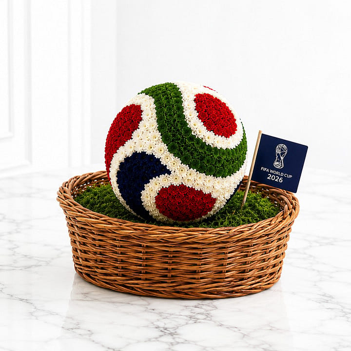 Flowers to Mexico Mexico World Cup Ball 2026